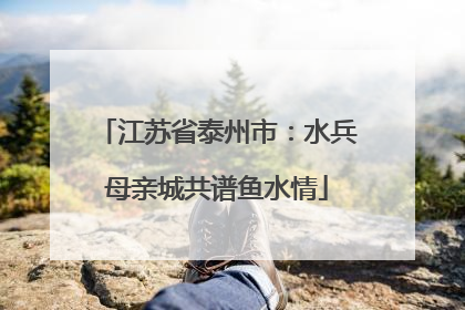 江苏省泰州市：水兵母亲城共谱鱼水情